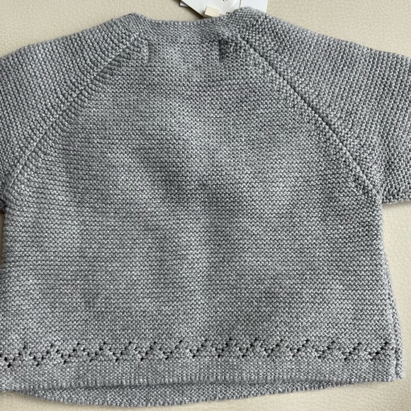 Zara Baby Cotton Knit Sweater Newborn 0-1month - Picture 5 of 7